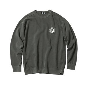 OG DISTRESSED PIGMENT CREW SWEAT