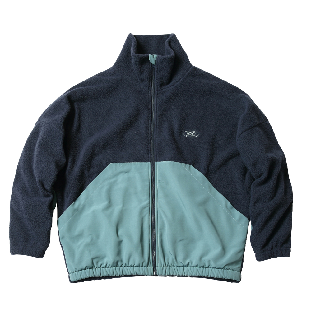 Passenger Maine Half Zip Textured Hooded Fleece, Navy at John